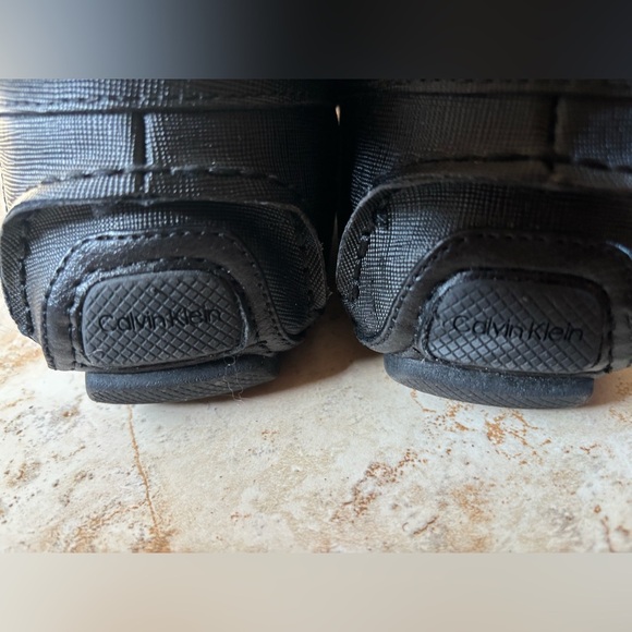 Calvin Klein Black Slip-On Bit Loafers